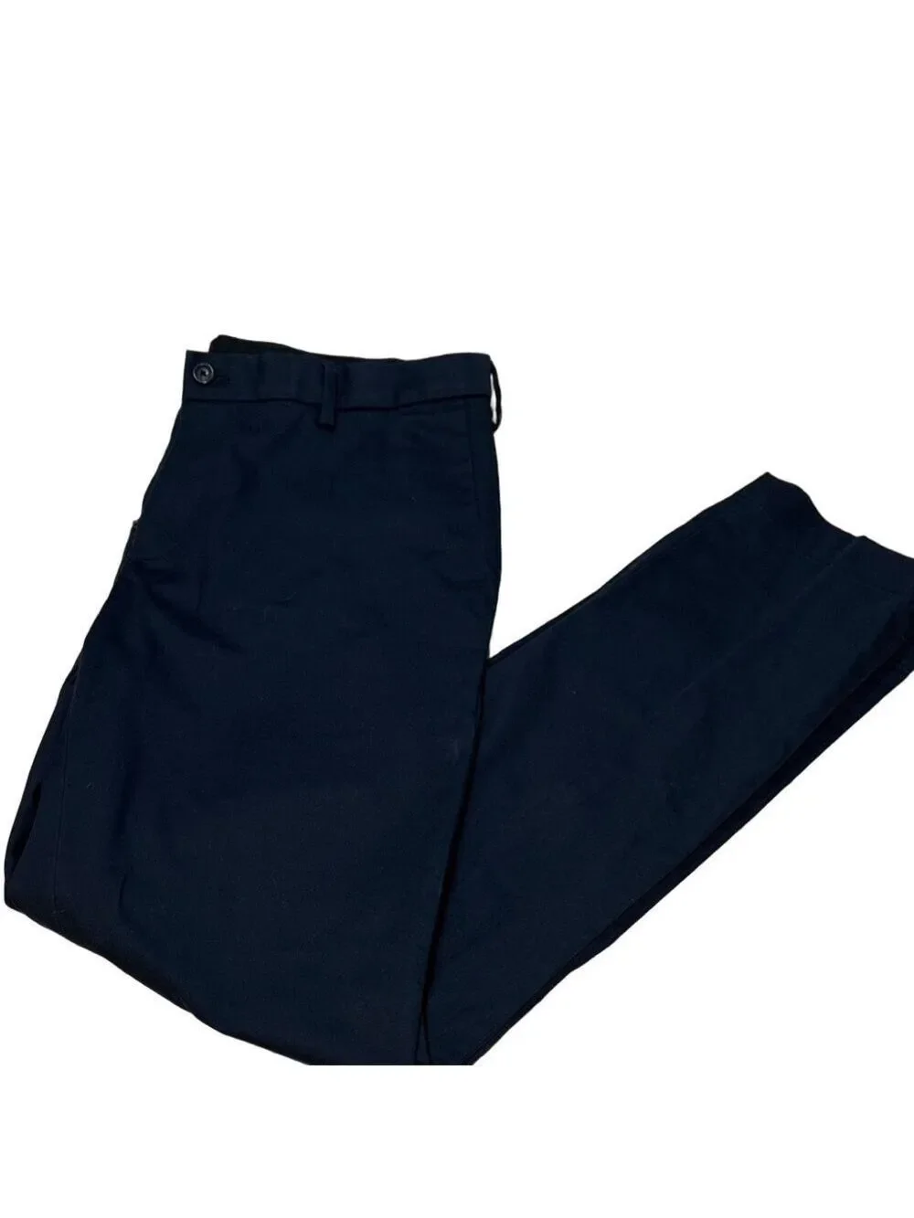 Brooks Brothers Chino Advantage Stretch Pants Dark Blue 34 32